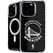 NBA Golden State Warriors Black Animal Print iPhone 16 Pro Max MagSafe Case