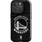 NBA Golden State Warriors Black Animal Print iPhone 16 Pro Max Magsafe Impact Case