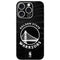 NBA Golden State Warriors Black Animal Print iPhone 16 Pro Skin