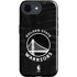 NBA Golden State Warriors Black Animal Print iPhone 16e Impact Case