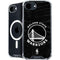 NBA Golden State Warriors Black Animal Print iPhone 16e MagSafe Case