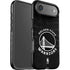 NBA Golden State Warriors Black Animal Print iPhone 17 Air Impact Case