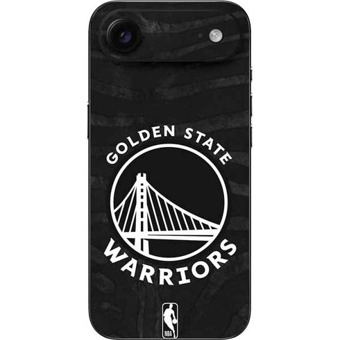 NBA Golden State Warriors Black Animal Print iPhone 17 Air Skin