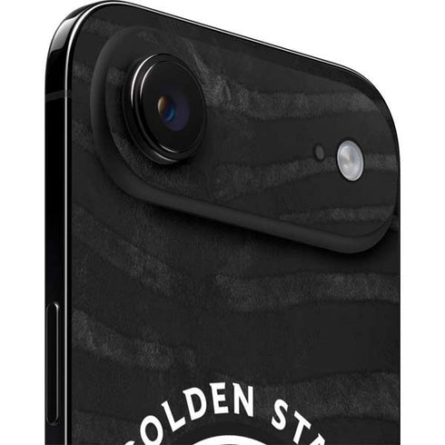 NBA Golden State Warriors Black Animal Print iPhone 17 Air Skin