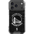 NBA Golden State Warriors Black Animal Print iPhone 18 Pro Clear Case