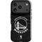 NBA Golden State Warriors Black Animal Print iPhone 18 Pro Impact Case
