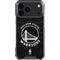 NBA Golden State Warriors Black Animal Print iPhone 18 Pro Max Clear Case
