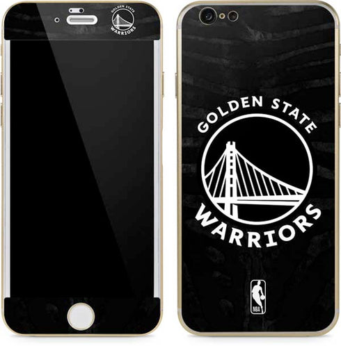 NBA Golden State Warriors Black Animal Print iPhone 6/6s Skin