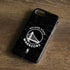 NBA Golden State Warriors Black Animal Print iPhone 8 Pro Case