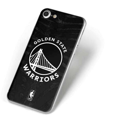 NBA Golden State Warriors Black Animal Print iPhone 8 Skin