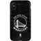 NBA Golden State Warriors Black Animal Print iPhone X Pro Case