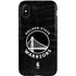 NBA Golden State Warriors Black Animal Print iPhone X Pro Case