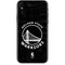 NBA Golden State Warriors Black Animal Print iPhone X Skin