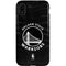 NBA Golden State Warriors Black Animal Print iPhone XR Pro Case
