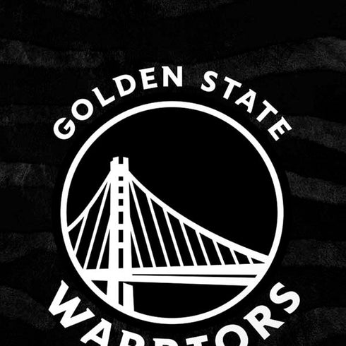 NBA Golden State Warriors Black Animal Print iPhone XR Pro Case