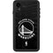 NBA Golden State Warriors Black Animal Print iPhone XR Waterproof Case