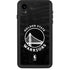 NBA Golden State Warriors Black Animal Print iPhone XR Waterproof Case
