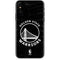 NBA Golden State Warriors Black Animal Print iPhone XS Skin