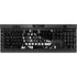 NBA Golden State Warriors Black Animal Print K95 RGB PLATINUM Mechanical Gaming Keyboard Skin