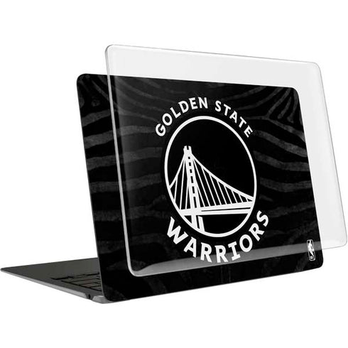 NBA Golden State Warriors Black Animal Print MacBook Air 13in (2020) Case plus Skin