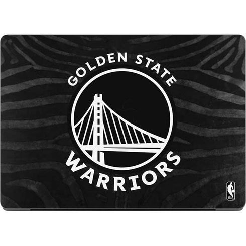 NBA Golden State Warriors Black Animal Print MacBook Pro 14in (2021-24) Skin