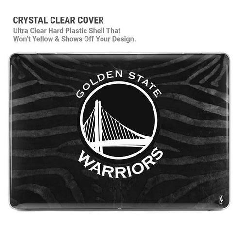NBA Golden State Warriors Black Animal Print MacBook Cases