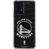 NBA Golden State Warriors Black Animal Print Moto G Power 5G (2024) Clear Case