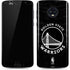 NBA Golden State Warriors Black Animal Print Moto G6 Skin