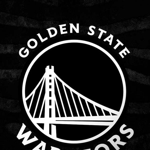 NBA Golden State Warriors Black Animal Print Moto G6 Skin