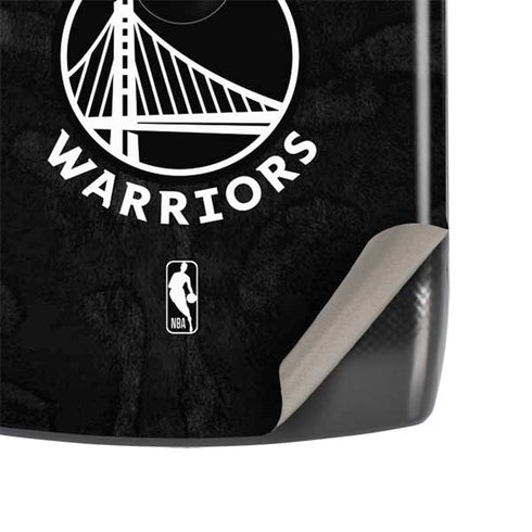 NBA Golden State Warriors Black Animal Print Motorola RAZR Skin