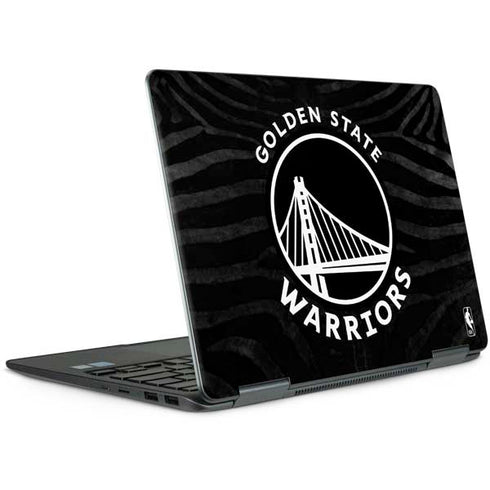 NBA Golden State Warriors Black Animal Print Notebook 9 Pro 13in (2017) Skin