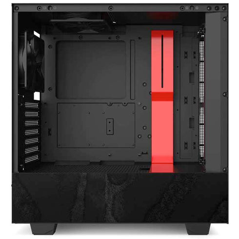 NBA Golden State Warriors Black Animal Print NZXT H510 Compact ATX Mid-Tower Case Skin