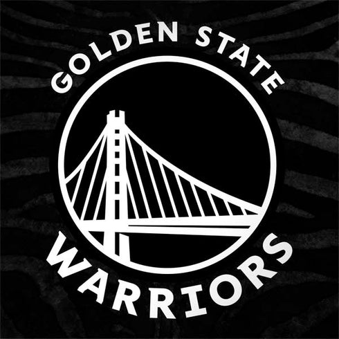 NBA Golden State Warriors Black Animal Print PlayStation 4 Gold Wireless Headset Skin