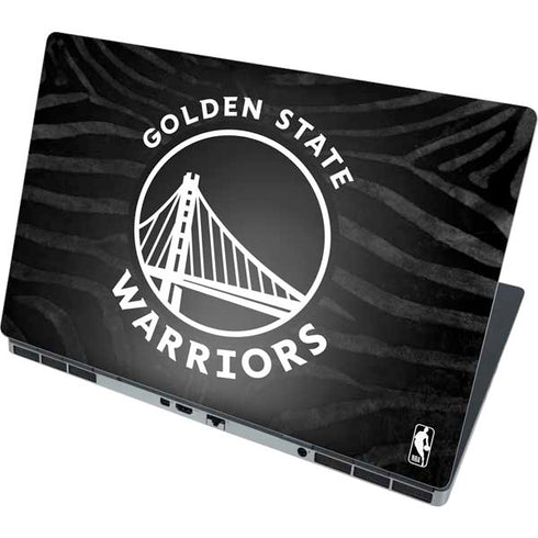 NBA Golden State Warriors Black Animal Print Dell Precision Skin