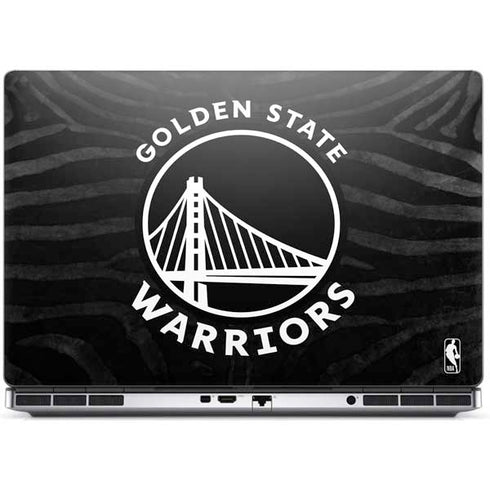 NBA Golden State Warriors Black Animal Print Dell Precision Skin