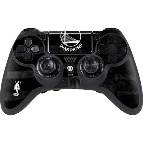 NBA Golden State Warriors Black Animal Print PlayStation PS4 Skins