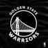 NBA Golden State Warriors Black Animal Print PS4 Slim Skin