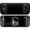 NBA Golden State Warriors Black Animal Print Steam Deck Handheld Gaming Computer Skin