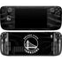 NBA Golden State Warriors Black Animal Print Steam Deck Handheld Gaming Computer Skin
