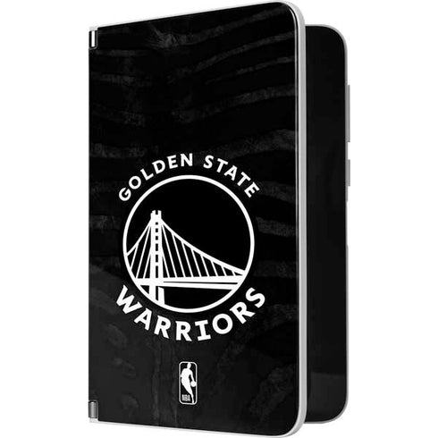NBA Golden State Warriors Black Animal Print Surface Duo Skin