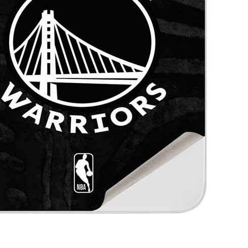 NBA Golden State Warriors Black Animal Print Surface Duo Skin