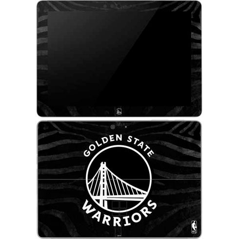 NBA Golden State Warriors Black Animal Print Surface Go Skin