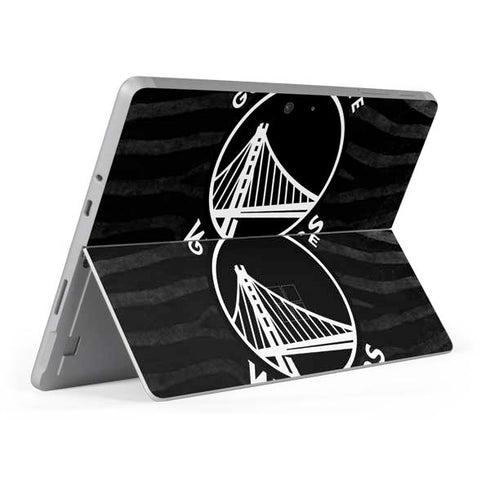 NBA Golden State Warriors Black Animal Print Surface Go Skin