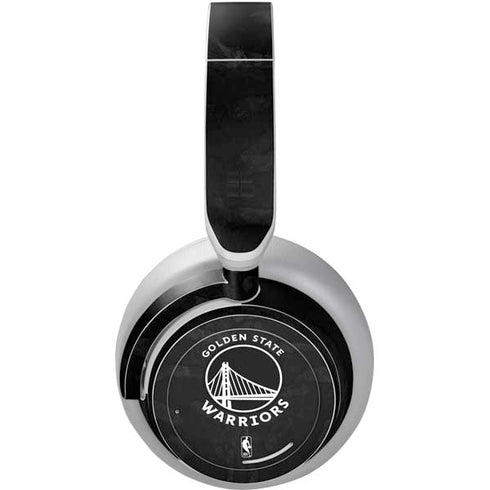 NBA Golden State Warriors Black Animal Print Surface Headphones Skin