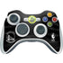 NBA Golden State Warriors Black Animal Print Xbox 360 Wireless Controller Skin