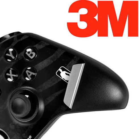 NBA Golden State Warriors Black Animal Print Xbox One Elite Controller Skin