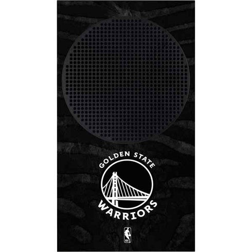 NBA Golden State Warriors Black Animal Print Xbox Series S Bundle Skin