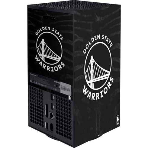 NBA Golden State Warriors Black Animal Print XBox Series X Digital Edition Bundle Skin