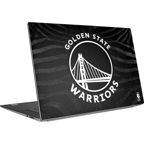 NBA Golden State Warriors Black Animal Print Dell XPS Skin
