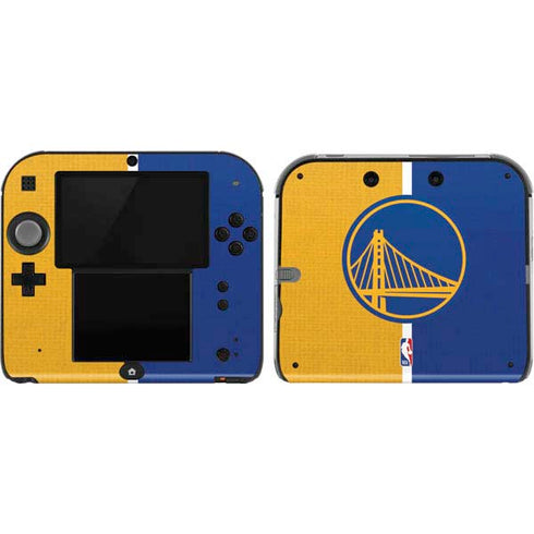 NBA Golden State Warriors Canvas Nintendo 2DS Skin